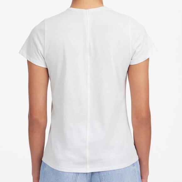 Madewell Essential Slim Tee in Lightweight Cotton Size medium - Picture 2 of 11